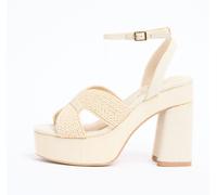Lipsy Sandales blanc cassé, Taille 37