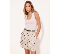 Lipsy Pantalon à pince beige / noir, Taille 42