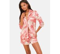 Lipsy Shorty ivoire / pitaya / rosé / rose ancienne, Taille S