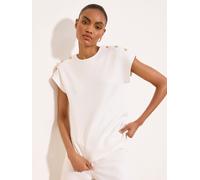 Lipsy T-shirt blanc, Taille XL
