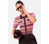 Lipsy T-shirt rose / rose pastel / bordeaux, Taille S