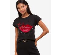Lipsy T-shirt rouge / noir / blanc, Taille XXL