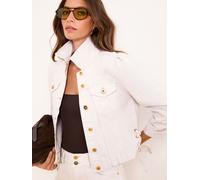 Lipsy Veste en jean Lipsy à lacets pâle FR 40 (EU 38)