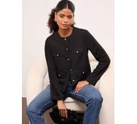 Lipsy Veste mi-saison noir, Taille XS