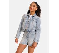 Lipsy Veste mi-saison bleu denim, Taille 128