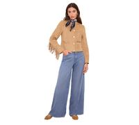 Lipsy Veste mi-saison brocart / argent, Taille XL