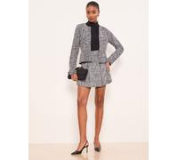 Lipsy Veste mi-saison gris foncé / blanc, Taille M