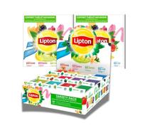 Lipton - 2 coffrets Thés et Infusions, Sélection Lipton Feel Good, 12 parfums différents - Lot de 2x180 sachets