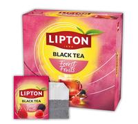 Lipton Séléction Détente – Thé noir aromatisé Fruits rouges – 100 sachets