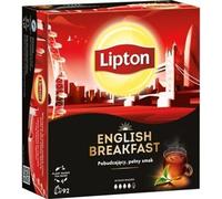 LIPTON English Breakfast thé noir (92 sachets)