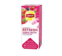 Lipton Feel good selection Thé noir aux fruits rouges 25 sachets