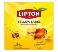 Lipton Feel Good Selection Thé Noir Yellow Label 100 Sachets