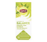 Thé Vert Lipton Agrumes - 25 sachets