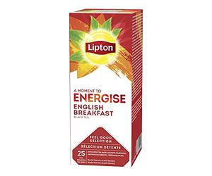 Lipton Gama Sensaciones Té Negro English Breakfast, 1 unité x 25 bolsitas