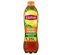 Lipton Ice Tea Duo Pêche Abricot 1,25L