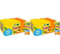 Lipton Ice Tea Pêche Sans Sucres Canettes 24x33CL (Lot de 2)