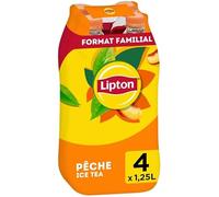 Thé glacé aromatisé à la pêche,4 x 1.25 L