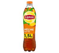 Lipton Ice Tea Thé Glacé Saveur Pêche, 1.5L