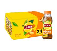 LIPTON Ice Tea Thé Glacé Saveur Pêche 24x25cl
