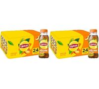 LIPTON Ice Tea Thé Glacé Saveur Pêche 24x25cl (Lot de 2)