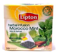 Lipton Infusion-Herbal Maroc 20 Sacs de Thé à Base de Plantes 10 cm