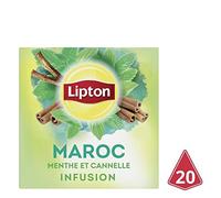 LIPTON - Infusion Maroc 20 Sachets - Lot De 4