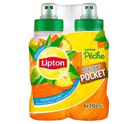Lipton Lipton peche - Les 4 bouteilles de 20cl