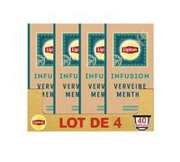 Lipton - NEW ASIN Lot de 40 Verveine Menthe - 4x10