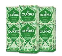 Lipton Pukka Infusion bio Pureté Instantanée Infusion bio et ayurvédique, commerce équitable 120 sachets Lot de 6 x 20