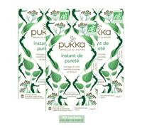 Lipton Pukka Infusion bio Pureté Instantanée Infusion bio et ayurvédique, commerce équitable 60 sachets Lot de 3 x 20