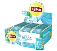 Lipton, Séléction Détente, Coffret Infusion, Goût menthe poivrée, Fraîcheur, Certifié Rainforest Alliance, 100 Sachets d'Origine Végétale