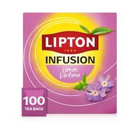 Lipton, Séléction Détente, Coffret Infusion, Goût Verveine, Relaxation, Certifié Rainforest Alliance, 100 Sachets d'Origine Végétale