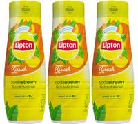 Lipton Sirop de thé glacé Pêche 3x440ml pour Sodastream concentré