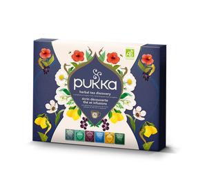 Lipton Thé écrin découverte Pukka - Infusion agriculture biologique - Boîte de 30 sachets