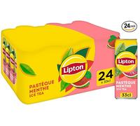 Lipton Thé glacé Pastèque menthe, pack de 24 x 33 cl