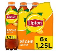 Lipton Thé Glacé Pêche 6x1,25L
