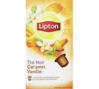 Lipton Thé Noir Caramel Vanille 10 Capsules 25g