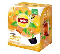 Lipton Thé Noir Caramel Vanille 12 Capsules 33g