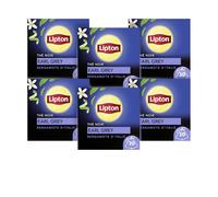 Lipton Thé Noir Earl Grey, Goût Bergamote d'Italie, 6x20 Sachets Pyramid, 120 Sachets