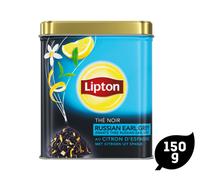 Lipton VRAC Thé Noir Russian Earl Grey, au citron d'Espagne 150g