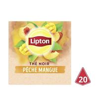 LIPTON - Thé Pêche Mangue 20S Pyramid - Lot De 2