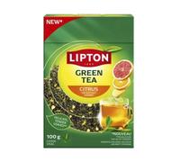Lipton Thé Vert aux Agrumes 100g