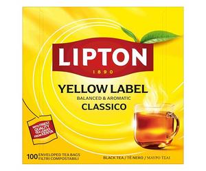Lipton Yellow Label 100Unid C/10