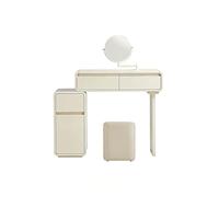LiQENT-149 Coiffeuse Vanité étroite avec Armoire à tiroirs Miroir, Nouveau Design Romain for Coin de Chambre à Coucher Marchand de vanité