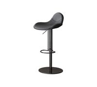 LiQENT-149 Tabourets de Bar Chaise de Bar de Luxe légère à la Mode, Chaise Haute pivotante et élévatrice, Tabouret de Bar, Chaise d'île en Acier Inoxydable Chaise de Bar(Dark Gray)