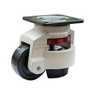 LIQONWAG Roulettes Pivotantes Pour Transport Industriel, Roulettes Mécaniques Robustes, Roulettes Réglables Pour Meubles, Roulettes de Remplacement, Charge Élevée 260-750 Kg/100F