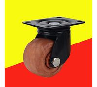 LIQONWAG Roulettes Pivotantes Silencieuses, Roulettes Pour Meubles Avec Plaque Supérieure, Pour Établis, Tables Et Équipements/Swivel Ers