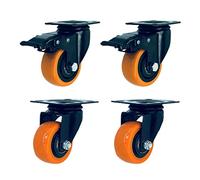 LIQONWAG Roulettes Pour Meubles, Roulettes Robustes Pour Meubles, Roulettes Robustes Pour Chariots, Roulettes Pour Meubles À Palettes, Roulettes Pour Meubles/1.5 Inches