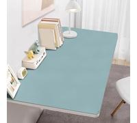 LIQONWAG Table Pliante Murale, Bureau Flottant, Établi Créatif, En Acier Inoxydable 304,Rtant 68 Kg, Livré Avec Un Dessous de Plat Antidérapant, Surface En Acier Inoxydable Brossé de 0,8 Mm./Blue Tabl