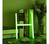 LIQS LED Lettre Néon Signe,Alimentation Par Batterie et USB Lampe de Nuit au Néon Décoration Néon Sign Wall Light Chambre D'enfant (H, Vert)